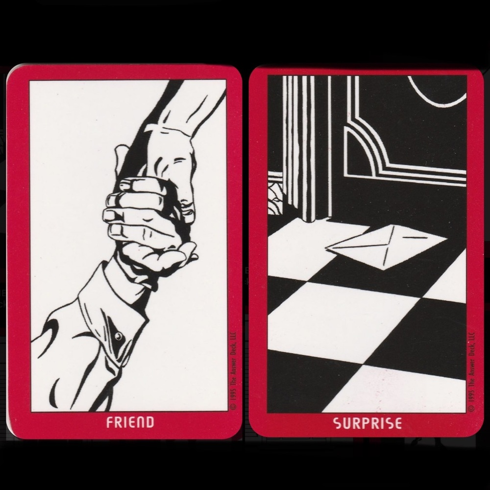 Theanswerfortune Tellingvintage Deck - image 3